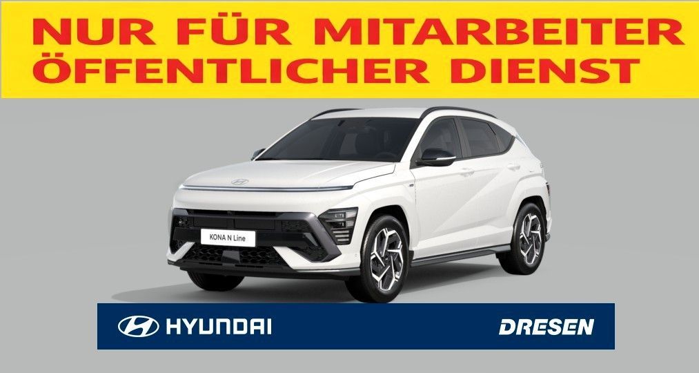 Hyundai KONA 1.6 N Line X NUR FÜR ÖFFENTL.DIENST I LED Leasing