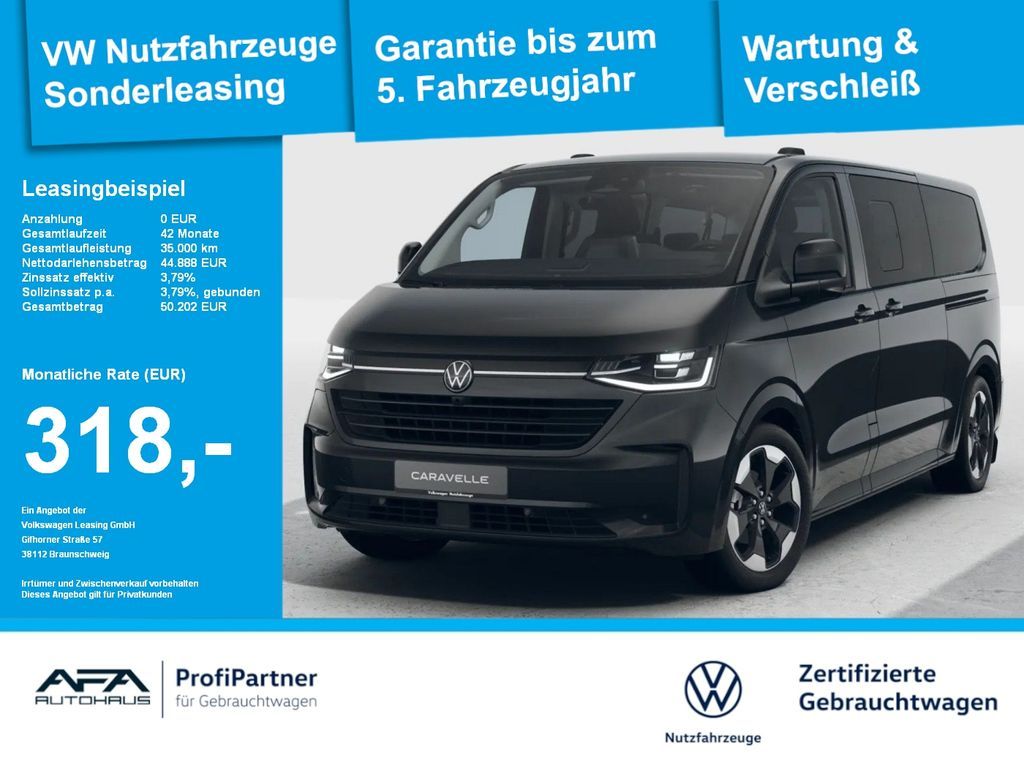 Volkswagen T7 e-Caravelle Style LR Matrix*Navi*RFK*Harman Leasing