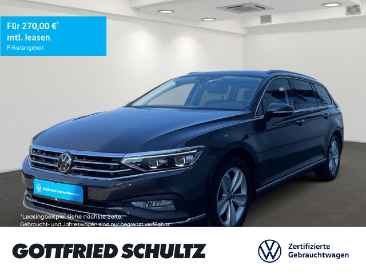 Volkswagen Passat Variant ELEGANCE TDI DSG AHK NAVI SITZHEIZUNG EINPARKHILFE LED Leasing