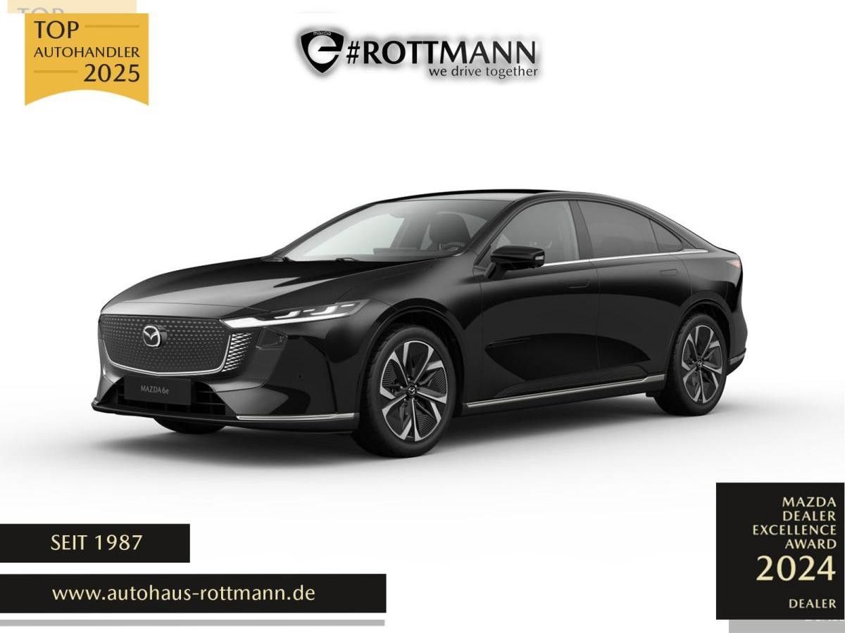 Mazda 6e EV 258ps Aut. Takumi /Sony/Panoram/360°/Leder Schwarz Leasing