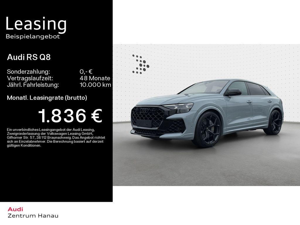 Audi RS Q8 performance HUP*FAHRADV*SOFT*LASER*B&OADV* Leasing