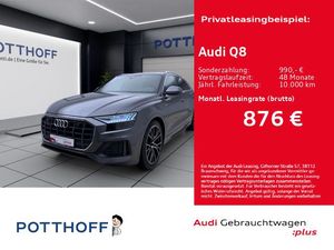 Audi Q8 50 TDI Q S LINE STDHZG PANO AHK HD-MATRIX