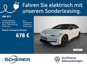 Volkswagen ID.7 GTX PANO AHK H&K MATRIX WäPu DCC 360° ergoA