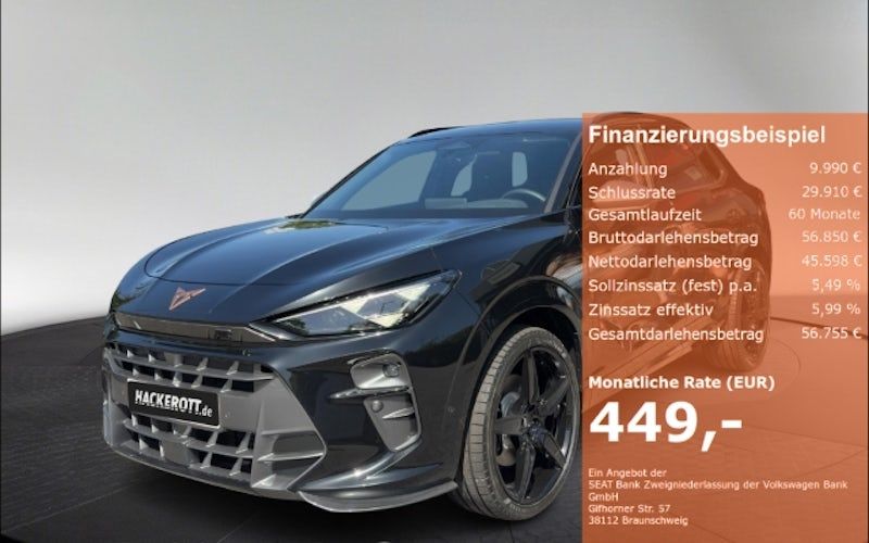 Cupra Terramar 2.0 TSI 195kW VZ DSG 4Drive 5dr Auto kaufen