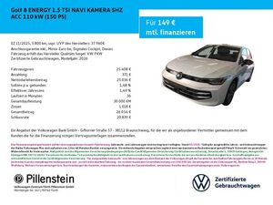 Volkswagen Golf 8 ENERGY 1.5 TSI NAVI KAMERA SHZ ACC