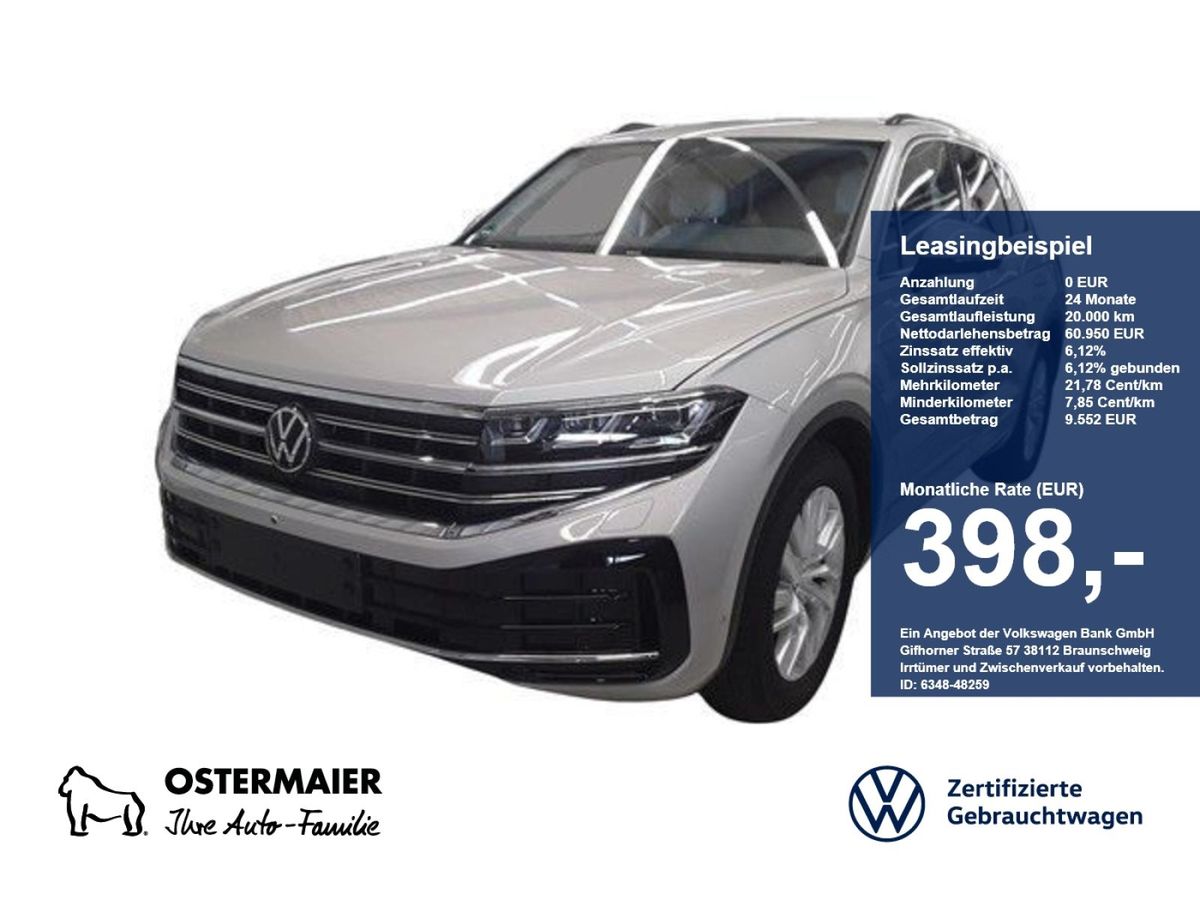 Volkswagen Touareg ELEGANCE 3.0TDI NP.109T STDHZG.AHK.HEAD-UP.AERA-V.5JG Leasing