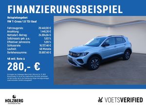Volkswagen T-Cross 1.0 TSI Goal AHK+APP+ACC+SHZ+GJR