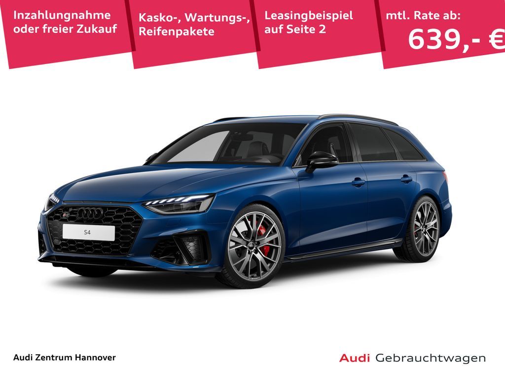 Audi S4 Avant 3.0 TDI quattro Matrix Head-Up Standh B Leasing