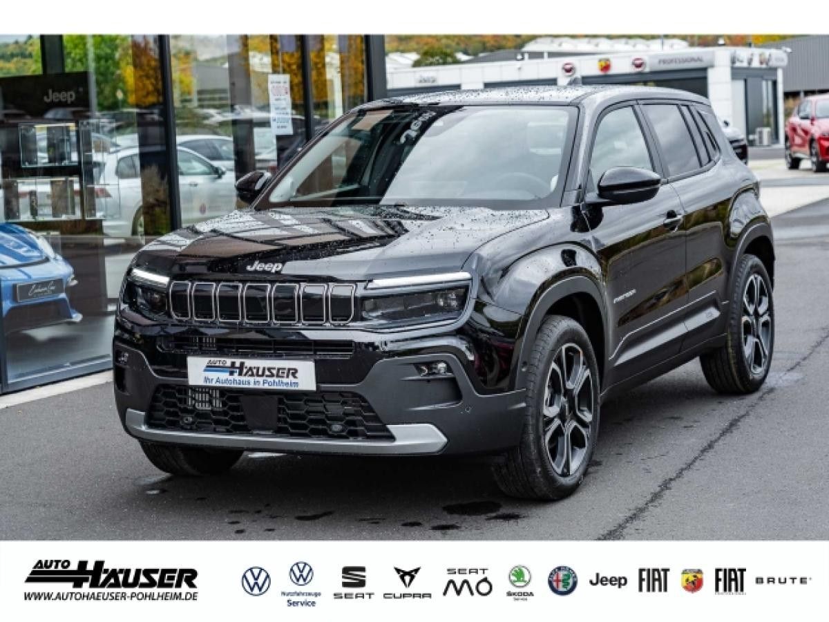 Jeep Avenger 1.2 e-Hybrid MY25 SUMMIT SOFORT EL. HECKKL. NAVI KEYLESS KAMERA PDC LED Leasing