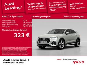 Audi Q3 Sportback S line 35 TFSI S tr. AHK STDHZG LED Leasing