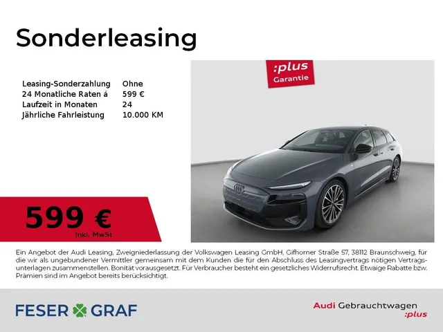 Audi A6 Av. e-tron perf. 2x S line/Matrix/TechPro/AHK