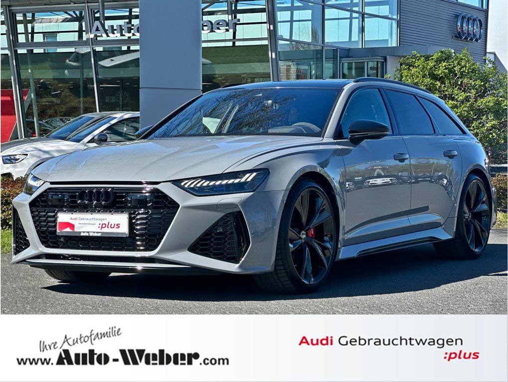 Audi RS6 Avant BLACK PANO HUD NIGHT STHZG B&O 280km/h Leasing