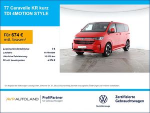 Volkswagen T7 Caravelle KR kurz TDI 4MOTION STYLE