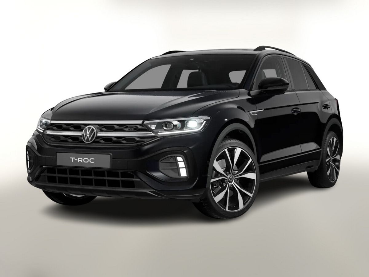 Volkswagen T-Roc DSG R-Line Pano BlackP LED+ Keyl 5JGar 19Z Auto-Abo privat Auto-Abo