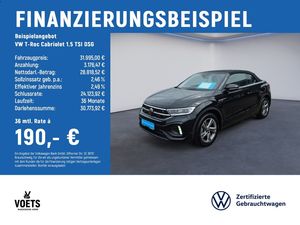 Volkswagen T-Roc Cabriolet  1.5 TSI  DSG R-Line LED+NAVI+AC