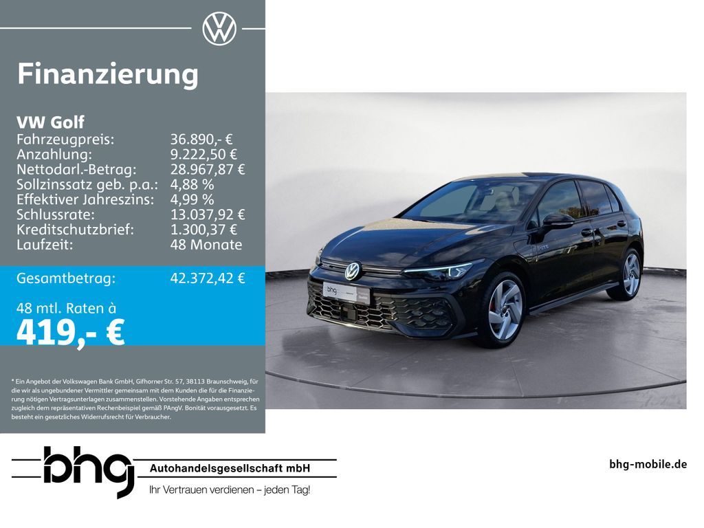 Volkswagen Golf GTE 1.5 eHybrid DSG AHK Matrix HUD Navi ACC Leasing