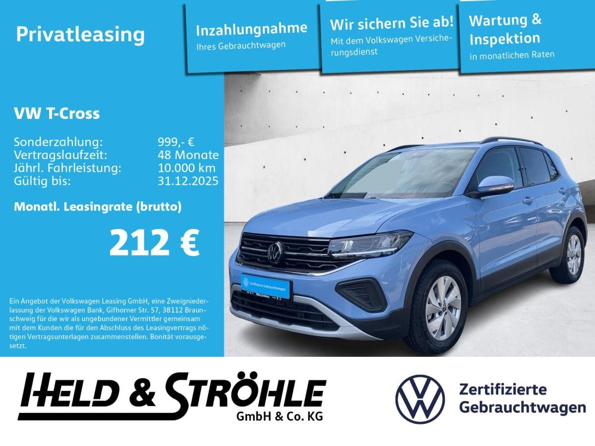 Volkswagen T-Cross Life 1.5 TSI DSG LED NAV PDC SHZ DAB+ Leasing