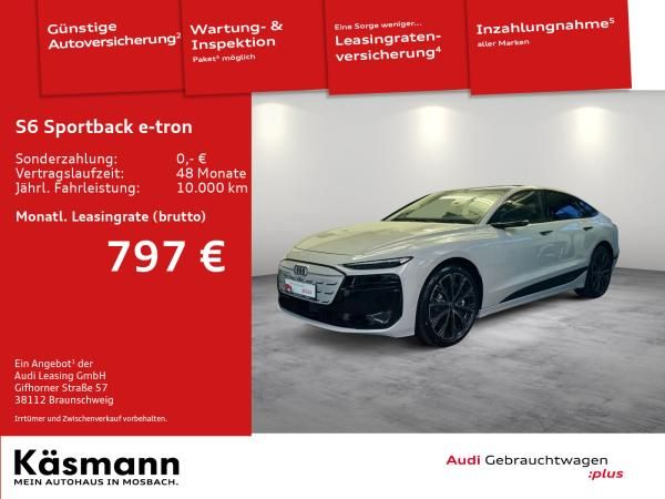 Audi S6 e-tron Sportback  qu MATRIX HUD AHK TECH PRO Leasing