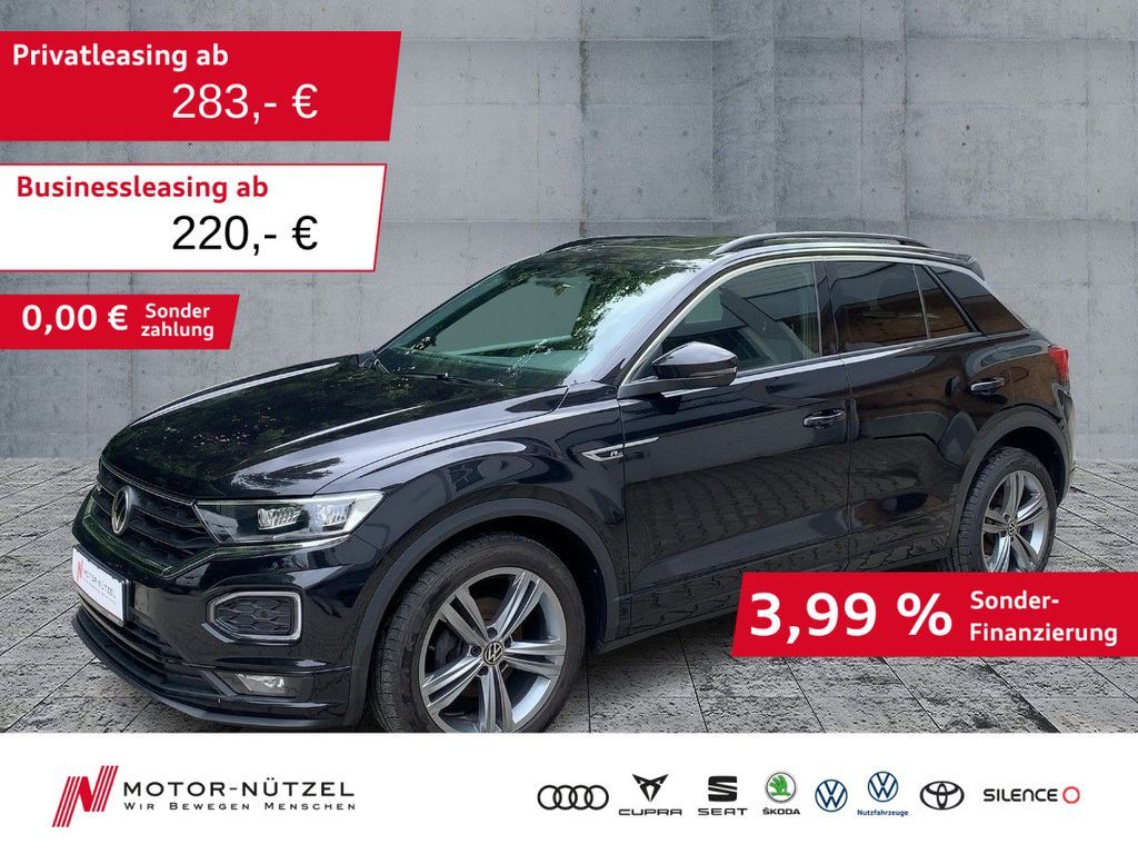 Volkswagen T-Roc 1.5 TSI DSG R-LINE LED+NAVI+AHK+PANO+ACC Leasing