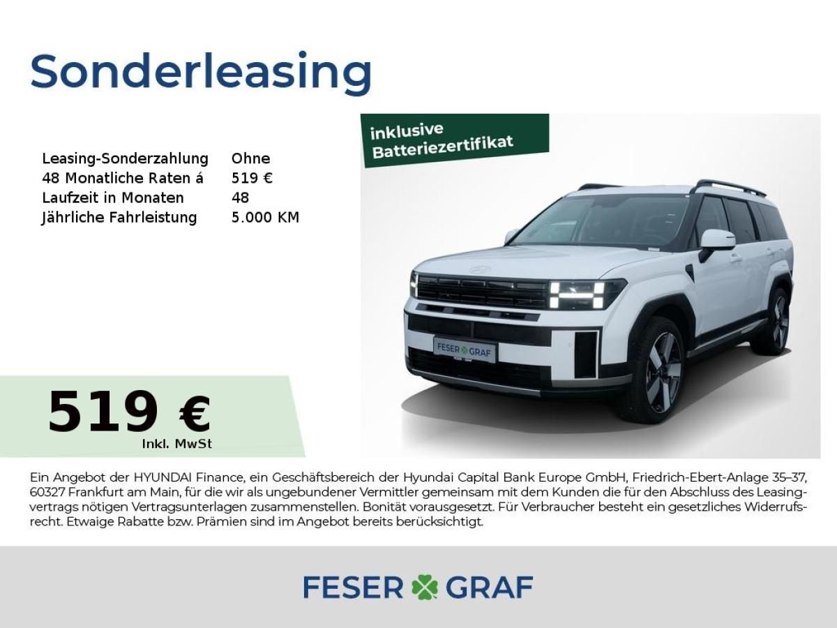 Hyundai SANTA FE Santa Fe SIGNATURE LEDER 360° NAVI LED SHZ LHZ Leasing