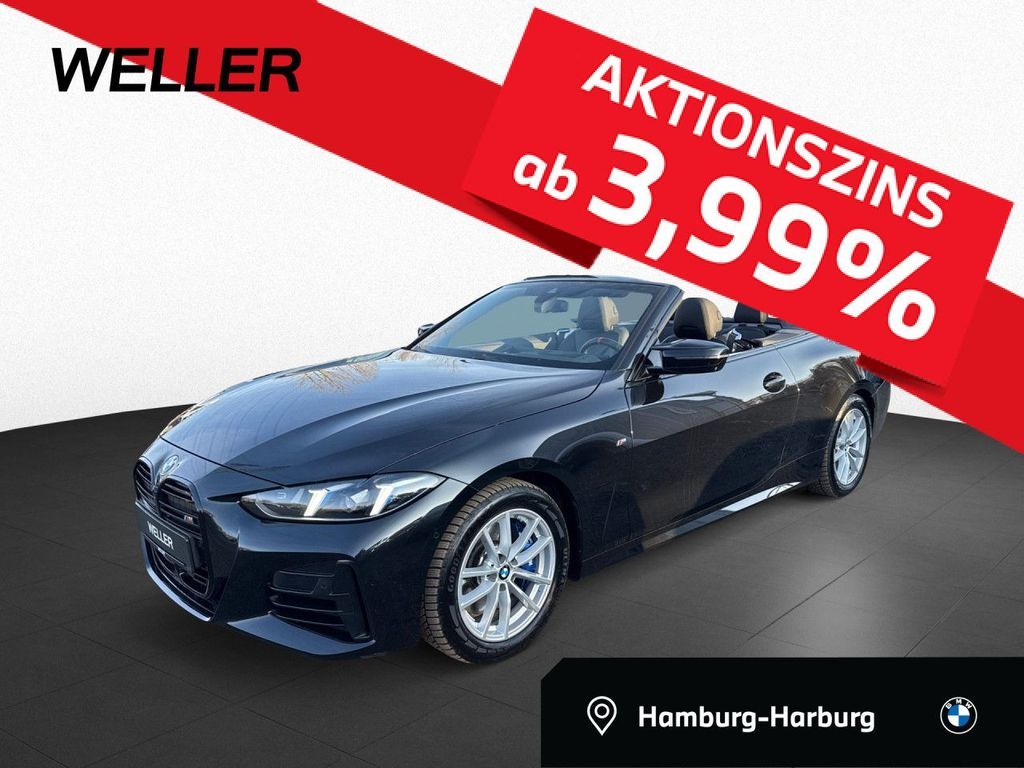 BMW M440iA xDr Cabrio LivePro,360°,StHzg,St+Go,H/K Leasing