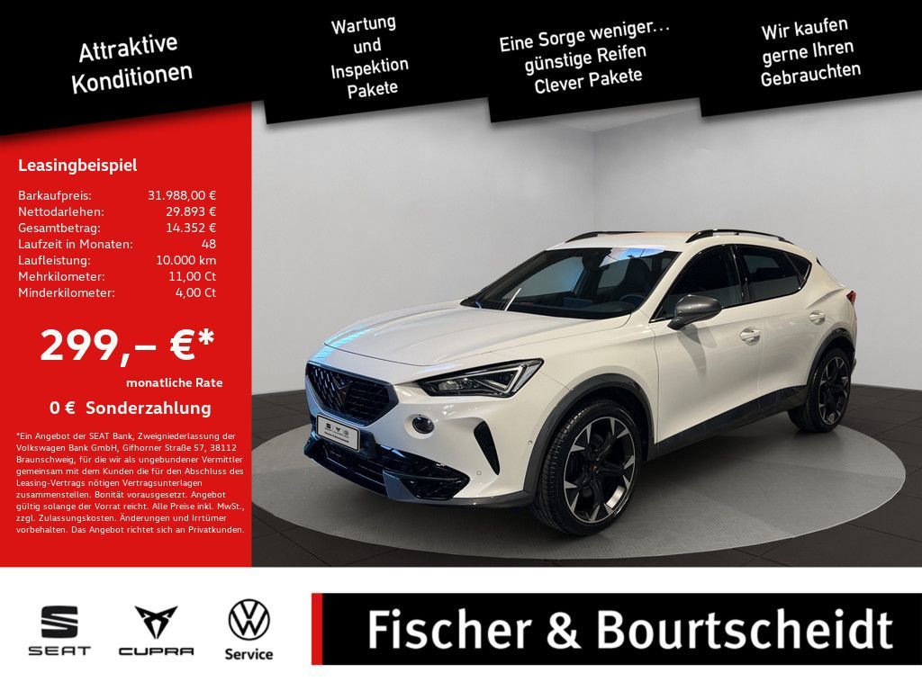 Cupra Formentor 2.0 TSI VZ 4Drive KAMERA NAVI ACC LED Leasing