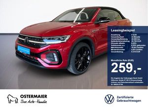 Volkswagen T-Roc Cabriolet R-LINE BLACK 1.5TSI NP.60T LEDER.STDHZG.AHK.NAVI.5JG.19
