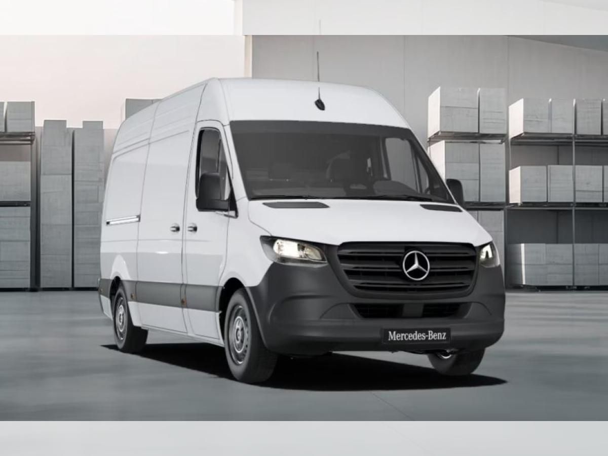 Mercedes-Benz Sprinter 317 CDI Kasten Standard | SOFORT VERFÜGBAR | Klima | AHK | Holzboden/Verkleidung | Reserverad | Hoch Leasing