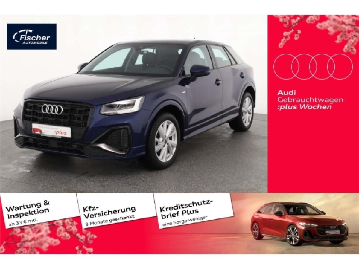 Audi Q2 35 TFSI S line NAV/Leder/el.Klappe/RFK/ Leasing
