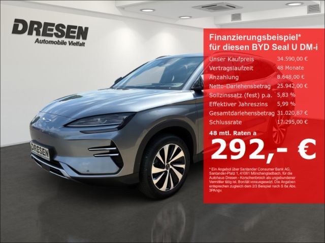 BYD Seal U DM-i 1.5 Boost (160 kW 218 PS) Headup/360 Leasing