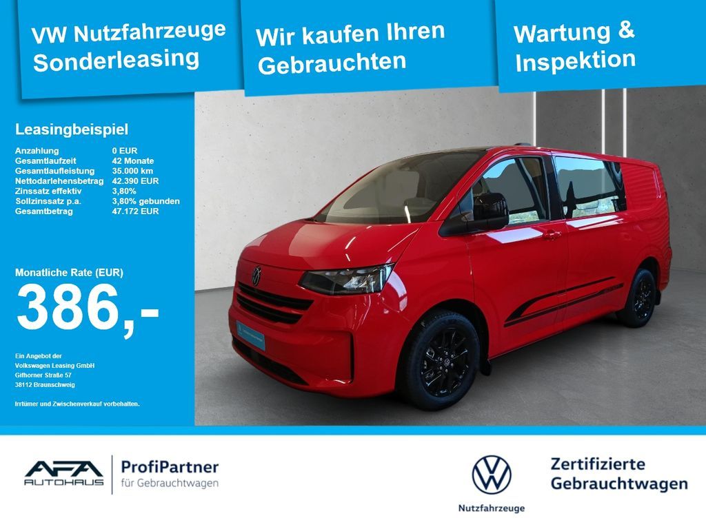 Volkswagen T7 Transporter e Kasten Plus Edition 6Sitze*Navi Leasing