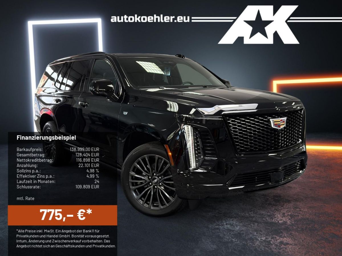 Cadillac Escalade Sport Platinum Black SUV 2026 22