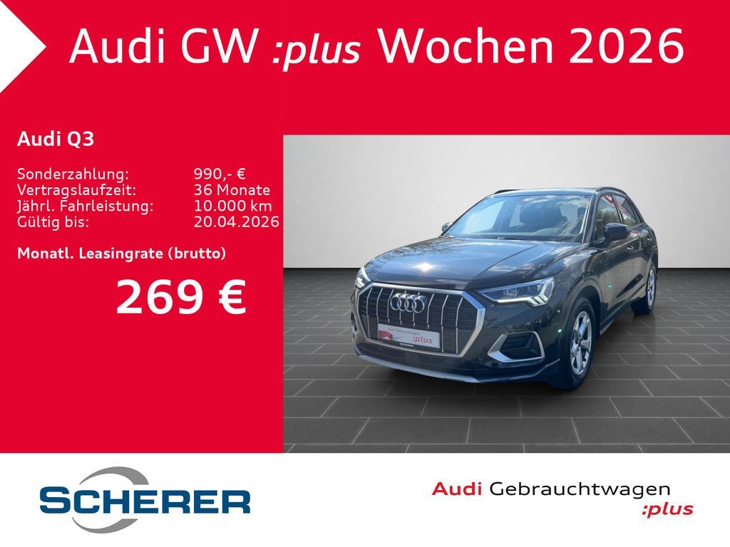 Audi Q3 SUV advanced 35 TDI S tronic KAMERA INTERFACE Leasing