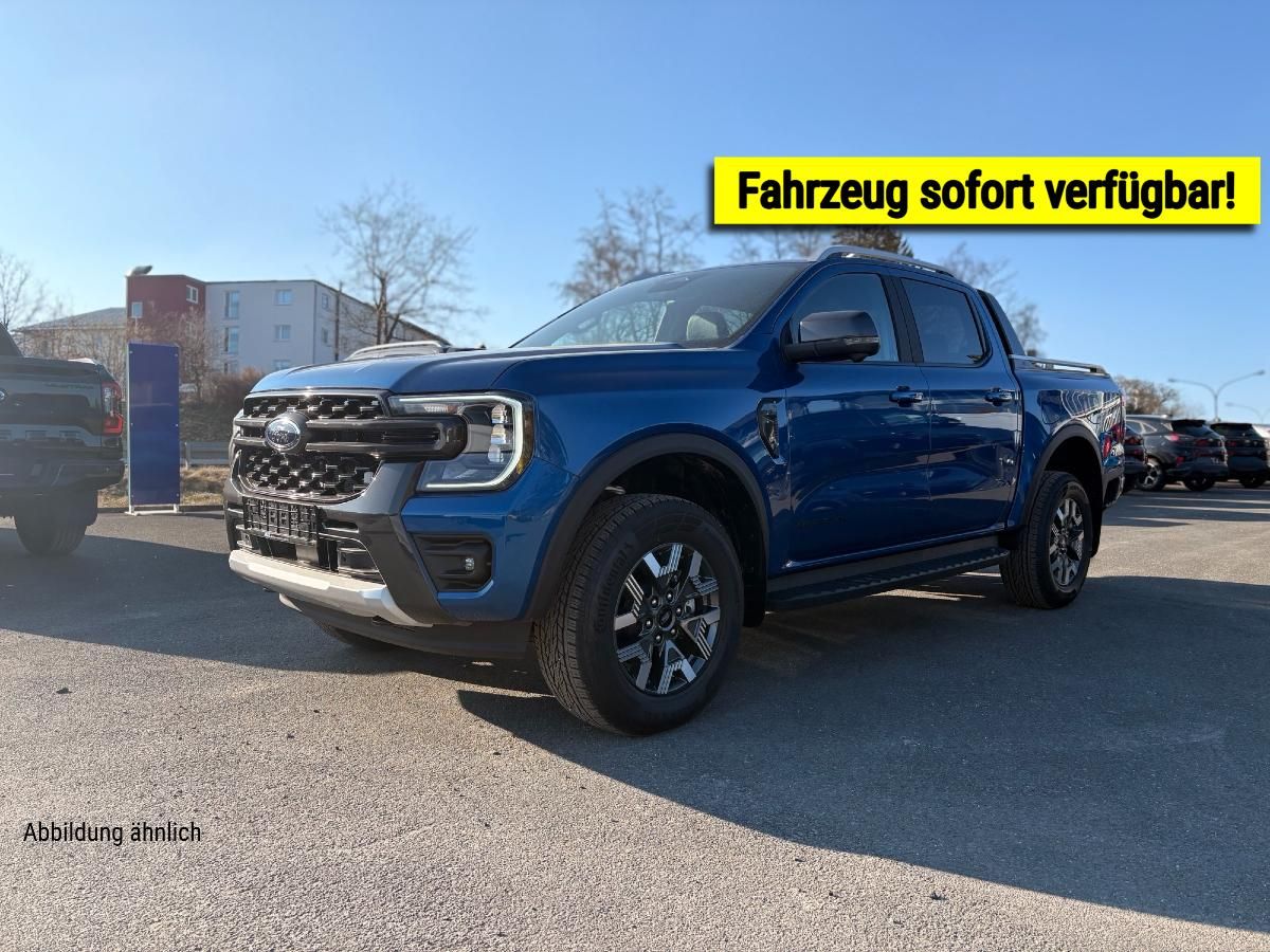 Ford Ranger Wildtrak PHEV #ELEKTR.ROLLO #AHK FÜR 3,5T #360°-KAMERA Leasing
