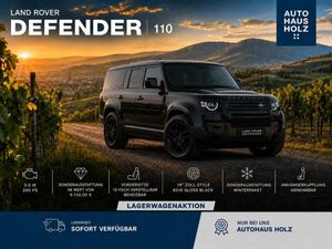 Land Rover Defender NEUWAGENAKTION 110er! 19ZOLL SCHWARZ - SCHWARZ PAKET - 360 KAMERA - SHZ - RESERVESPERR- FAH