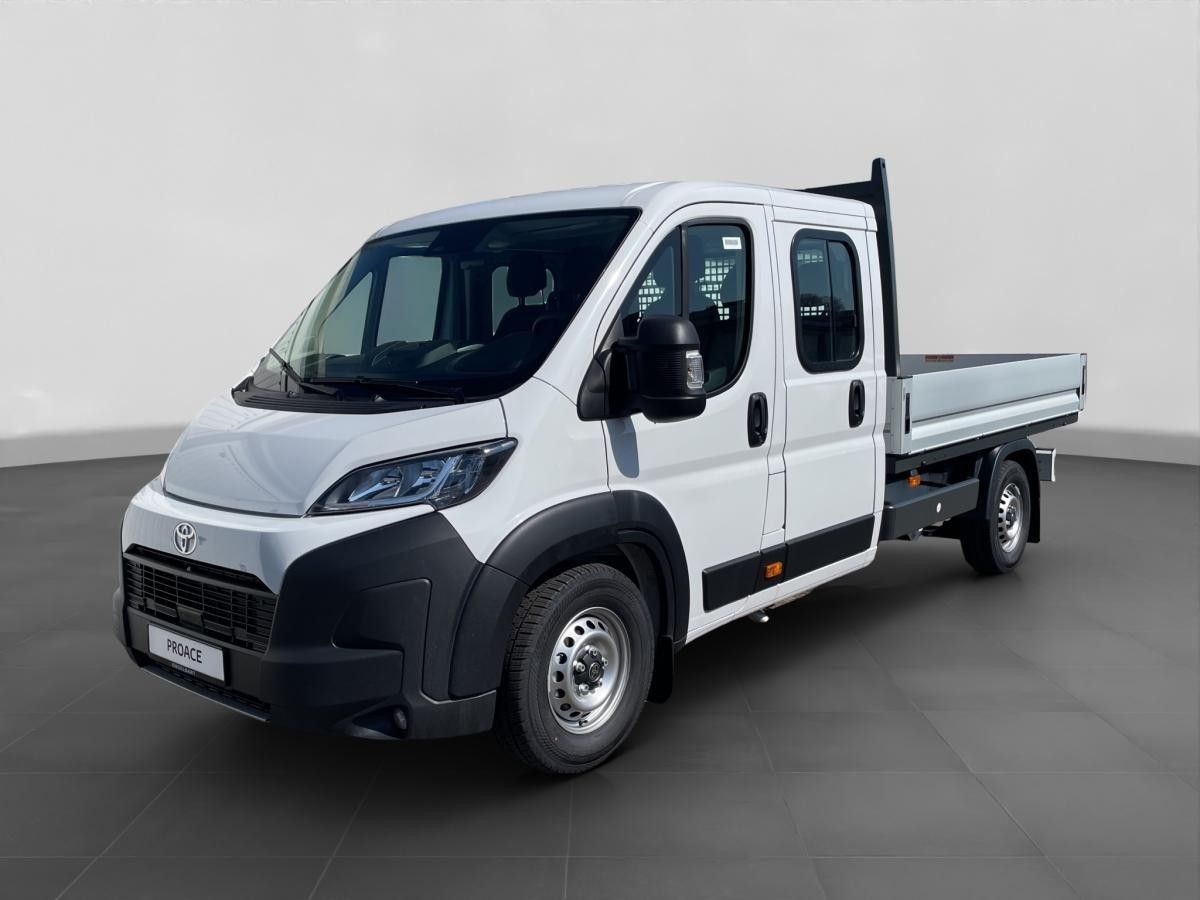 Toyota Proace Max D 140 PS L3 Pritsche Doppelkabine Work 35 H 🚧👷‍♂️Ganzjahresreifen Leasing