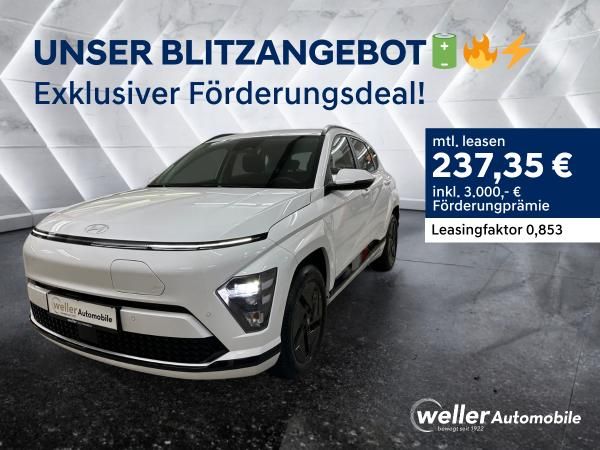 Hyundai KONA Elektro 🔋E-Förderung-Weller-DEAL❗️Angebot mit 3.000€ Förderungsanzahlung kalkuliert❗️🔋 Leasing