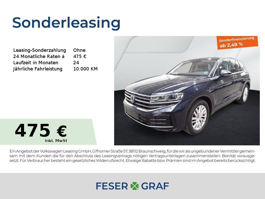 Volkswagen Touareg 3.0 TDI 4M Elegance AHK Luftf. Matrix Leasing