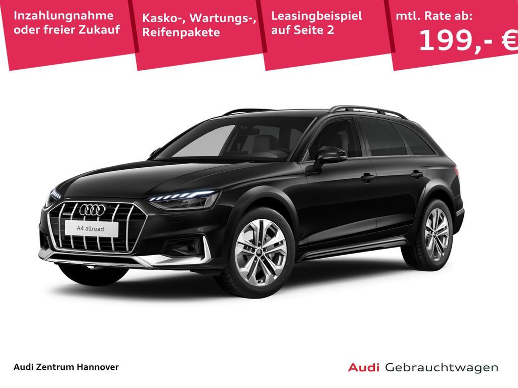 Audi A4 allroad 40 TDI quattro AHK Navi LED virtual D Leasing