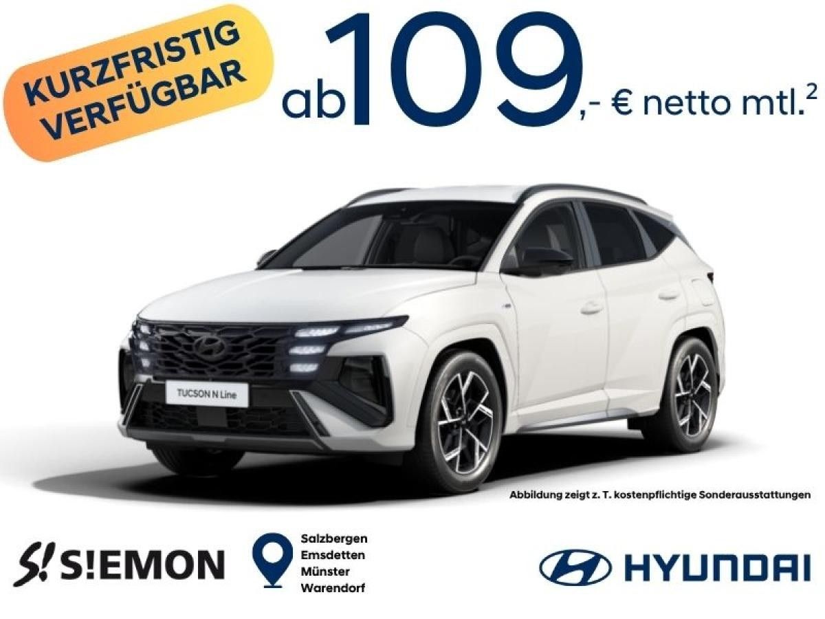 Hyundai TUCSON N-Line ✔️ 1.6 T-GDI ✔️ MY26 ✔️ Gewerbekundenaktion ✔️ kurzfristig verfügbar ✔️ Leasing