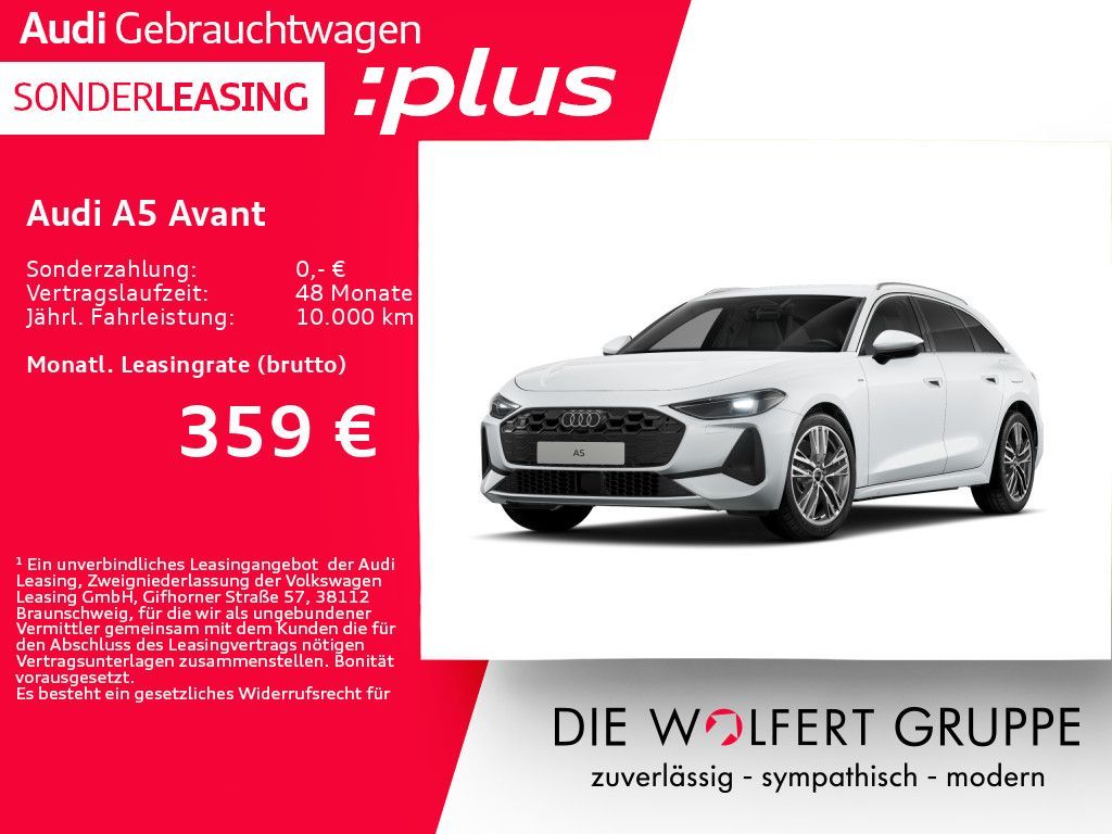 Audi A5 Avant e-hybrid quattro 220 kW *AHK*0,5%*ACC Leasing