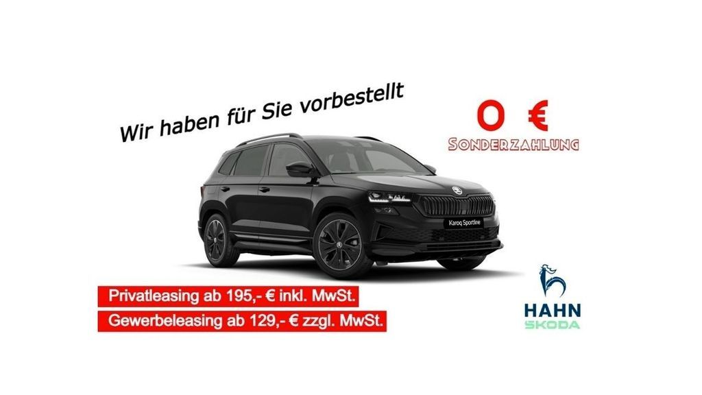 Skoda Karoq 1.5l TSI DSG Sportline *BESTELLAKTION* Leasing