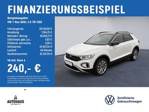 Volkswagen T-Roc GOAL 2.0 TDI DSG ACC AHK KAMERA KEYLESS IQ