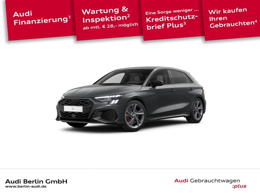 Audi S3 Sportback TFSI S tr. MATRIX NAVI B&O PDC Leasing