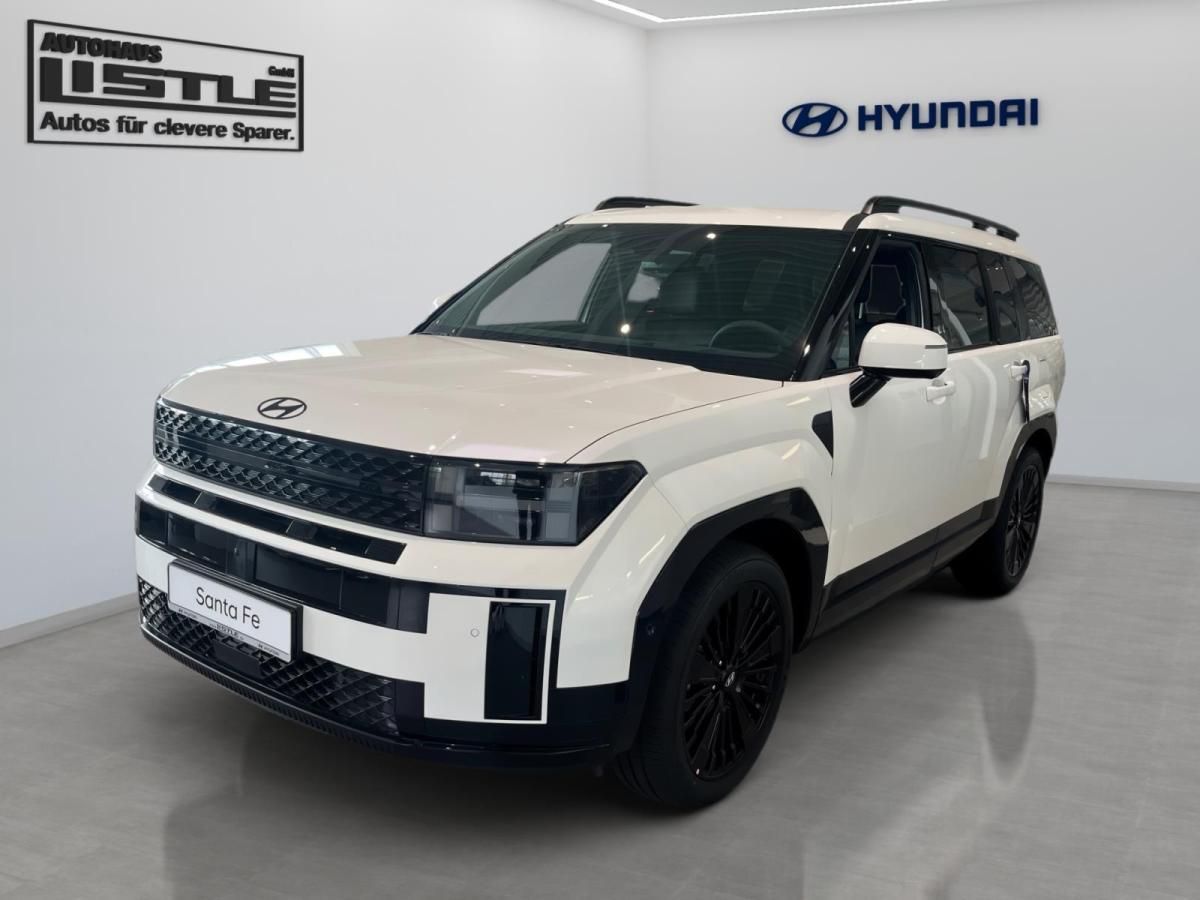 Hyundai SANTA FE 1.6 T-GDI PHEV ⚡0,5% Versteuerung ⚡253PS 7-Sitze Blackline + digitaler Schlüssel Leasing