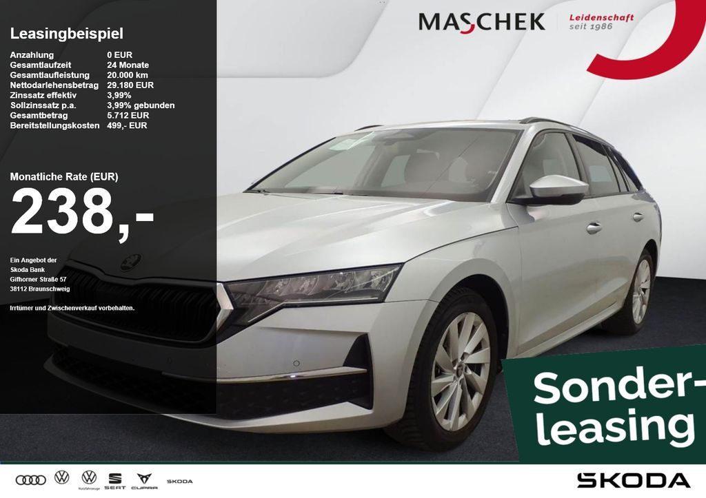 Skoda Octavia Combi Selection 2.0 TDI DSG AHK Navi Rea Leasing