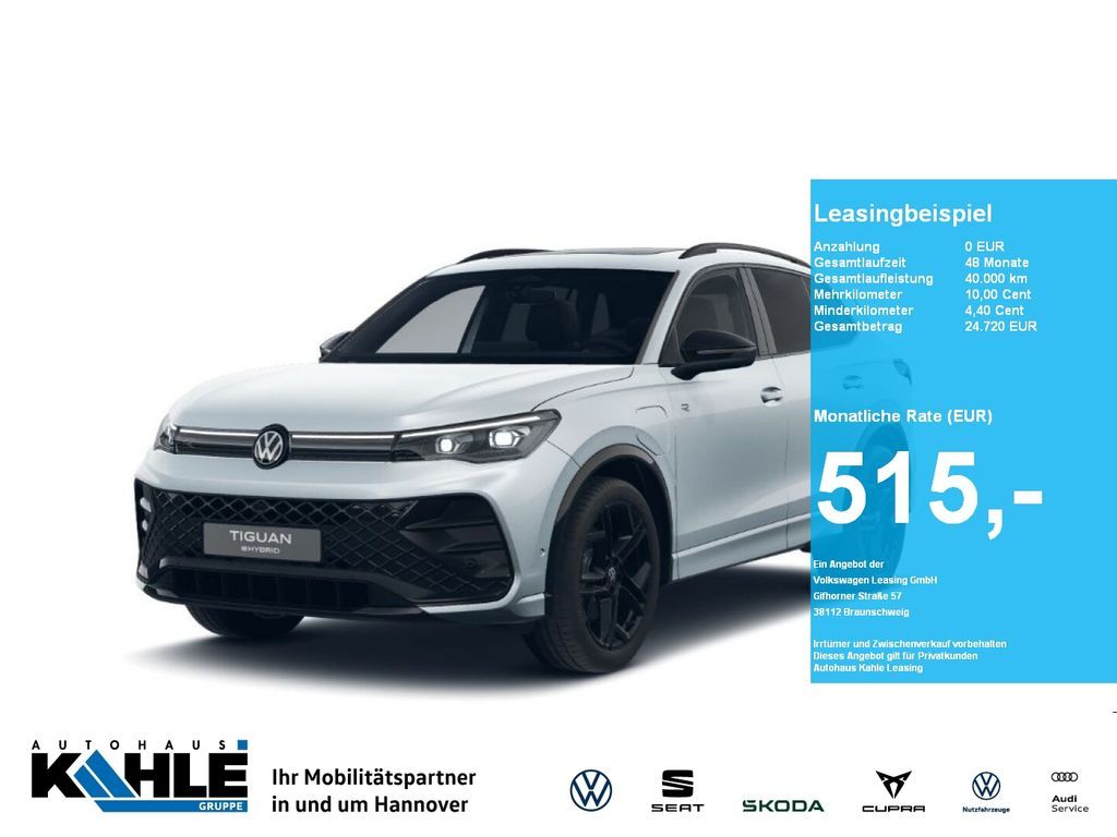 Volkswagen Tiguan 1.5 eHybrid R-Line CarPlay Pano Black ACC Leasing