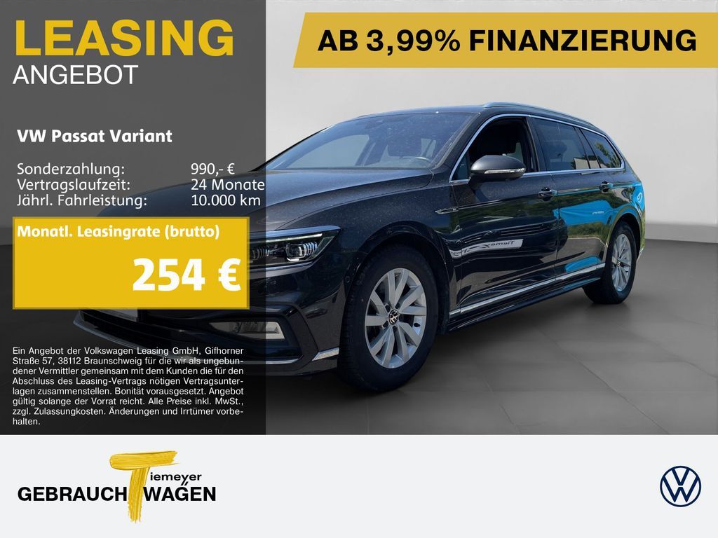Volkswagen Passat Variant 2.0 TDI 4M DSG R-LINE NP79 LM19 P Leasing