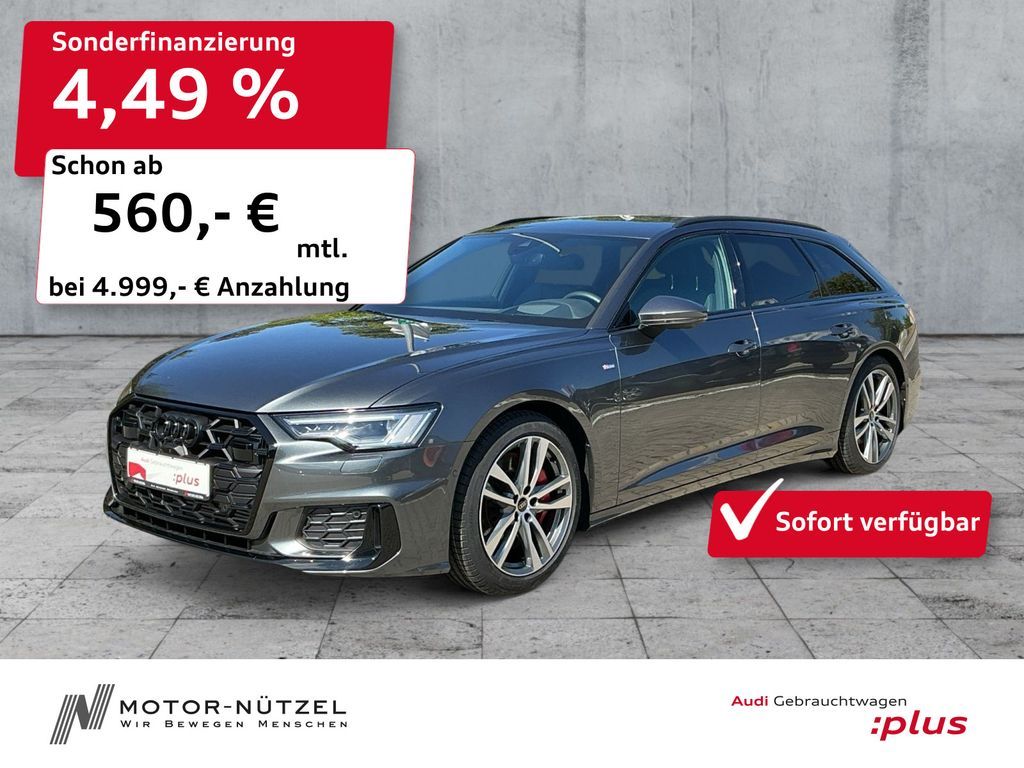 Audi A6 Avant 55 TFSI e QU S-LINE MATRIX+HuD+ACC+AHK Leasing