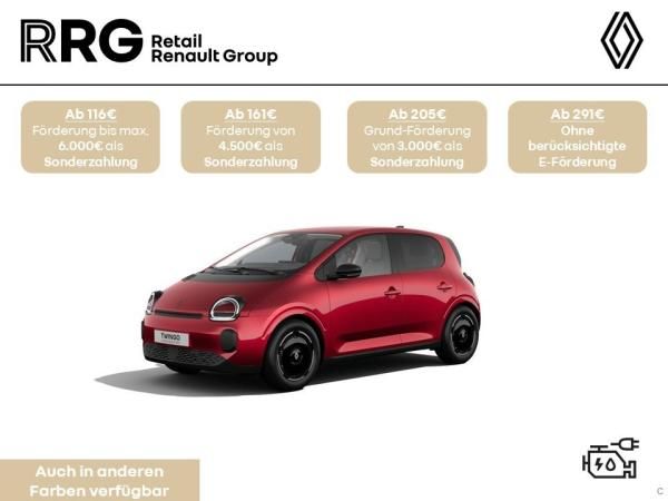 Renault Twingo E-TECH Techno 80hp Urban Range elektrisch Leasing